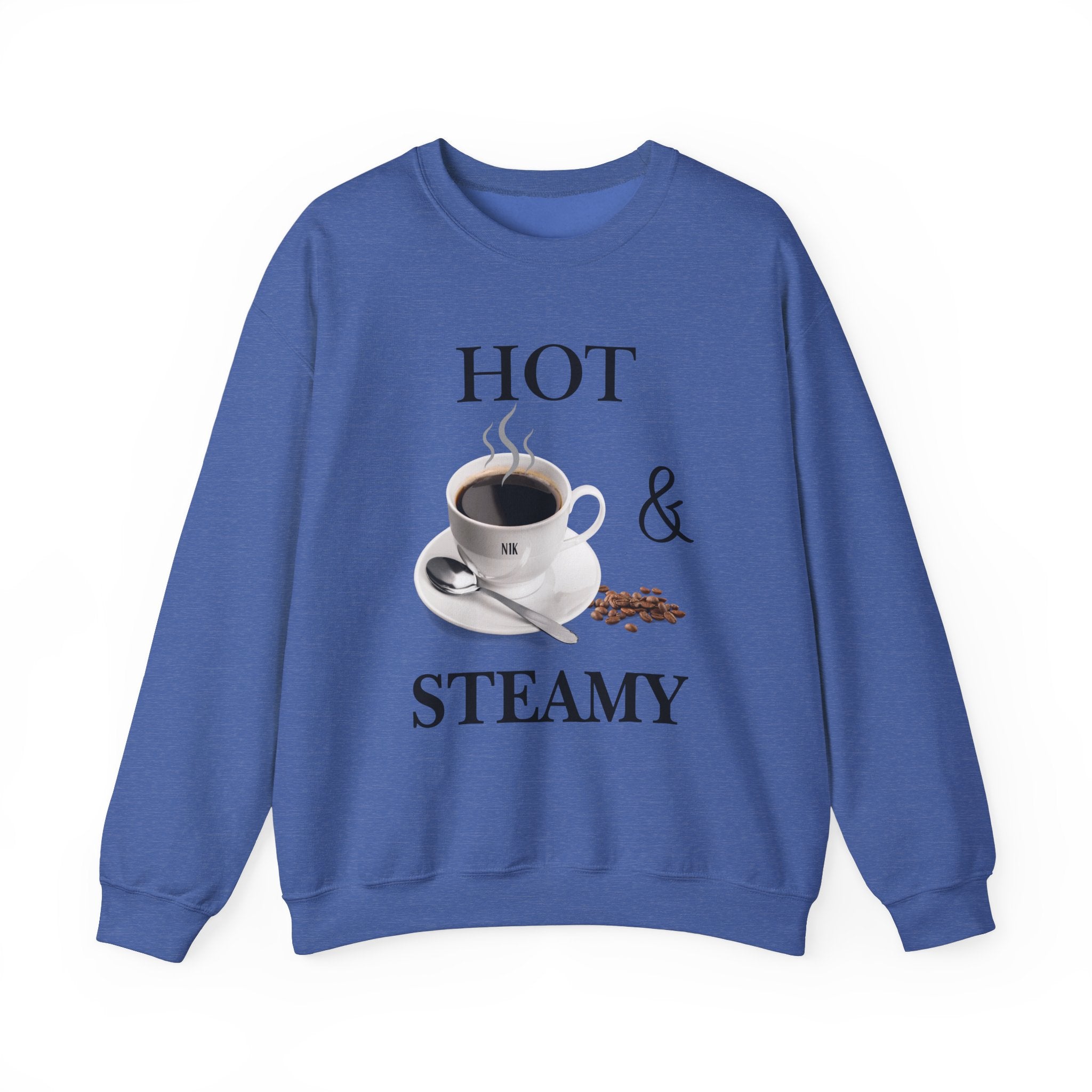Hot and Steamy Cofee Unisex Heavy Blend™ Crewneck Sweatshirt